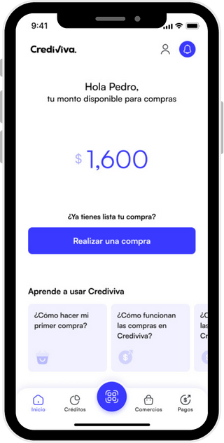 Registro en Crediviva
